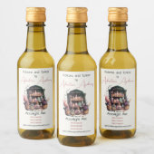 自分の魔女の薬草を作る ワインラベル (ボトル)