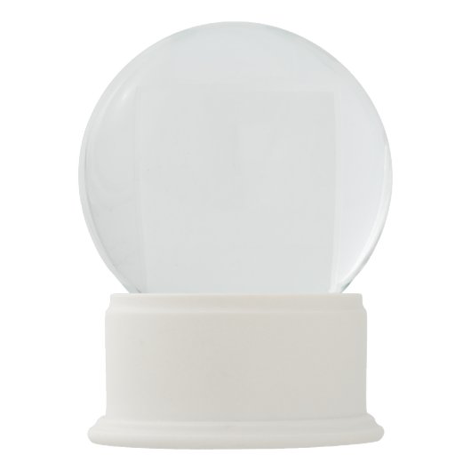 自分の魔法のユニコーンカラフルをパーソナライズ スノーグローブ (裏面)