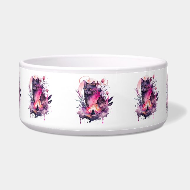 自分の魔法の黒猫を作り出す ボウル (正面)