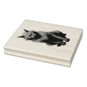 自分の魔法の黒猫を作り出す ラバースタンプ (スタンプ)