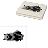 自分の魔法の黒猫を作り出す ラバースタンプ (押印)