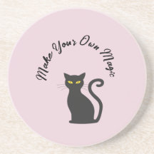 自分の魔法を可愛い黒猫にする