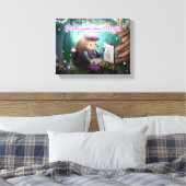 自分の魔法キッズルームウォールアートを作る キャンバスプリント (インサイチュ (寝室))