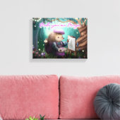 自分の魔法キッズルームウォールアートを作る キャンバスプリント (インサイチュ (リビング))