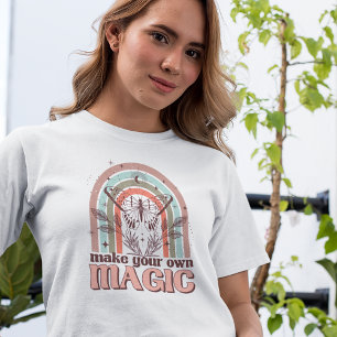 自分の魔法ボホレインボーを作る Tシャツ
