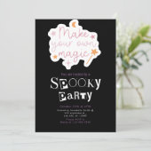 自分の魔法モダンでハロウィン 招待状 (スタンド正面)