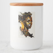 自分の黄金の女神を作成する フードラベル (正面)