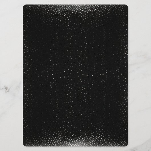 自分の黒い斑点をパーソナライズされた作成する メニュー (裏面)