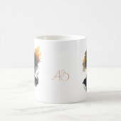 自分の黒い魔女を作成する モーフィングマグカップ (中央)