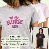 自分の10代カスタム時代に単語を追加 Tシャツ