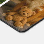 自分の11枚の写真をアップロードパーソナライズされた デスクマット (コーナー)