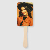 自分の2つの写真卒業パーティーイベント ハンドファン (正面)