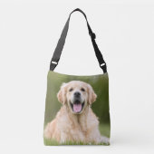 自分の2匹のパーソナライズされた愛犬を作成する クロスボディバッグ (正面)