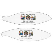 自分の3つの写真コラージュを作成Happy Mothers day バスケットボール (パネル)