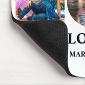 自分の3つの写真コラージュを作成Happy Mothers day マウスパッド (コーナー)