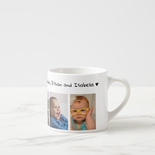 自分の5枚の写真を作成We Love You Abuelo エスプレッソカップ (右)