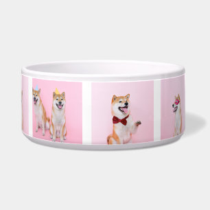 自分の8枚の写真を作成パーソナライズされた ボウル