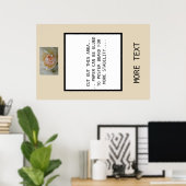 自分の"INSTA--GRAM"フォトフレームを作成… ポスター (ホームオフィス)