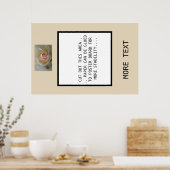 自分の"INSTA--GRAM"フォトフレームを作成… ポスター (キッチン)