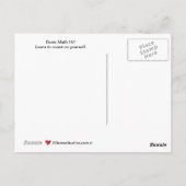 自分のB_ポストカードにカウント ポストカード (裏面)