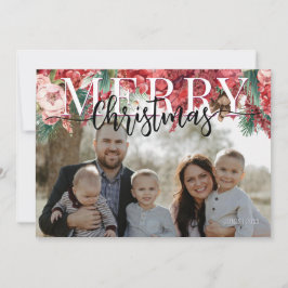 自分のDIYメリークリスマスカードをアップロード 招待状