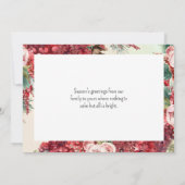 自分のDIYメリークリスマスカードをアップロード 招待状 (裏面)