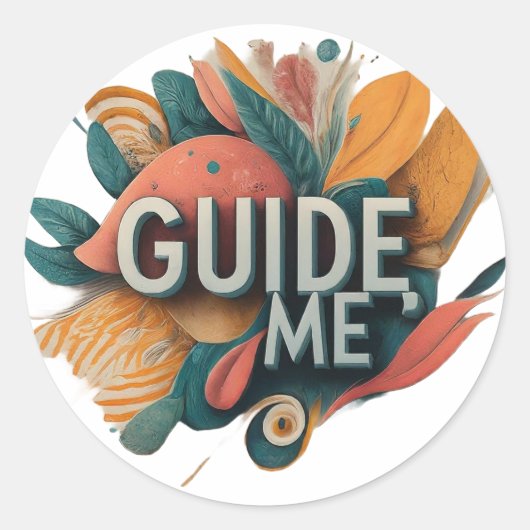 自分のGUID ラウンドシール (正面)