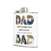 自分のHappy父親の日6写真コラージュを作成 フラスク (左)