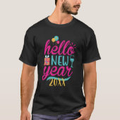 自分のHello新年を作成する Tシャツ (正面)