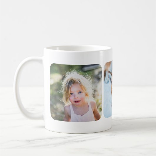 自分のInstagram写真を作成する コーヒーマグカップ (左)