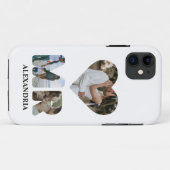 自分のMrとMrsの写真を作成する一致するカップル Case-Mate iPhoneケース (裏面(横))