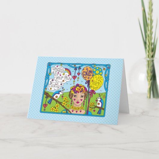 自分のReality_Greetingカードを作成する カード (正面)