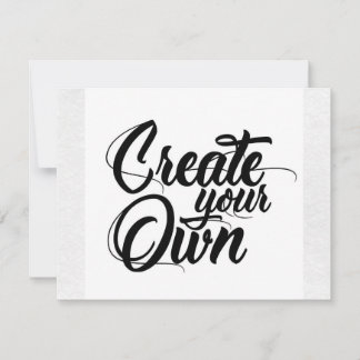 自分のRSVPカードの作成 出欠カード