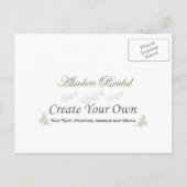 自分のRSVPポストカードの作成 インビテーションポストカード (裏面)