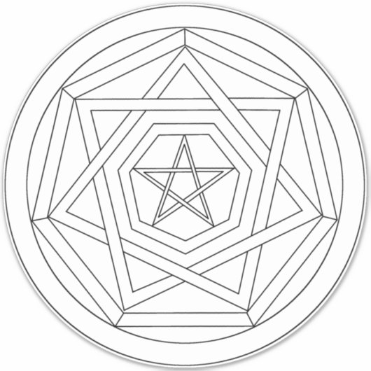 自分のSigil Sigillum Deiを作成する シール (正面)
