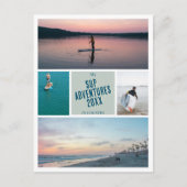 自分のSUPパドル夏の写真を作成する ポストカード (正面)