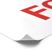 自分のT字票 ポスター (角)