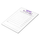 自分のTo Doリスト ノートパッド (アングル)