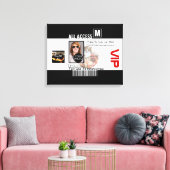 自分のVIPパスをパーソナライズする8つの方法にする キャンバスプリント (インサイチュ (リビング))