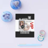 自分のVIPパスをパーソナライズする8つの方法にする チラシ (シングル)