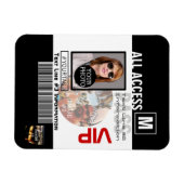 自分のVIPパスをパーソナライズする8つの方法にする マグネット (横)