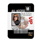 自分のVIPパスをパーソナライズする8つの方法にする マグネット (縦)