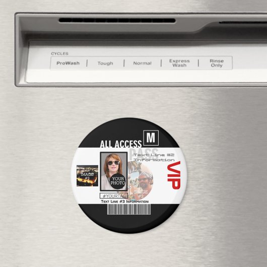 自分のVIPパスをパーソナライズする8つの方法にする マグネット (インサイチュ (食洗機))