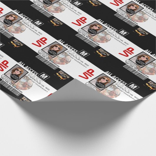 自分のVIPパスをパーソナライズする8つの方法にする ラッピングペーパー (角)