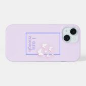 自分は十分、自己愛の引用 iPhone 15ケース (裏面横)