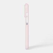 自分への愛は私に似合う フローラルスマホケース iPhoneケース (左側面)