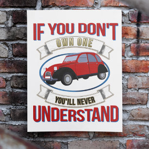 自分もしの持ち主ではない–2CV ポスター