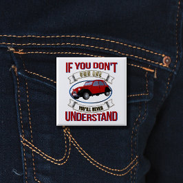 自分もしの持ち主ではない–2CV 缶バッジ