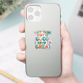 自分より偉いと思っている人がいる。でも本当に偉いのは私だ シール (スマートフォン)