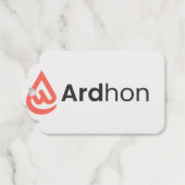 自分らしいスタイルを表現しよう - Ardhonブランドのグッズ ギフトタグ (裏面 (横))